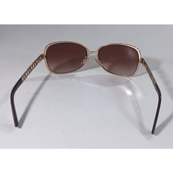 Vintage Fendi Gold Logo Chain Women's Sunglasses With Swarovski Crystals  FS478R - Picture 16 of 16